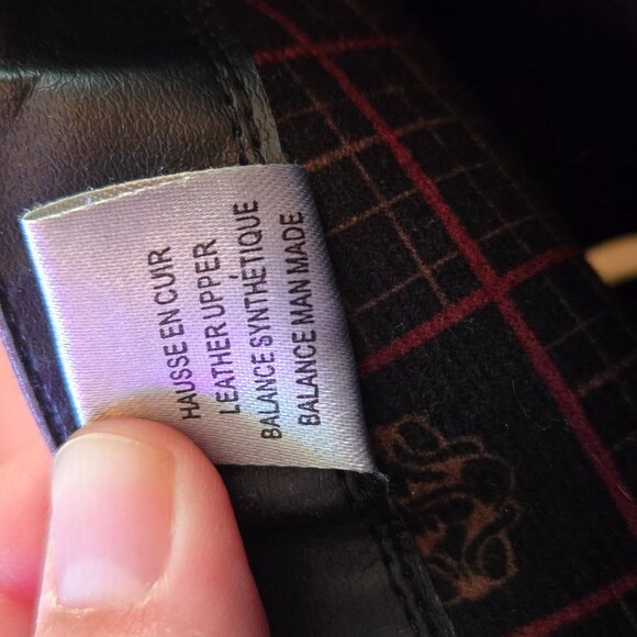 Black and Burgundy Blondo riding boots, size 9m - Picture 6 of 7